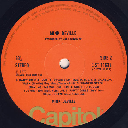 Mink DeVille : Cabretta (LP, Album)
