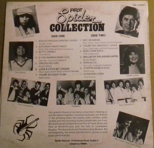 Various : First Spider Collection (LP, Album, Ora)