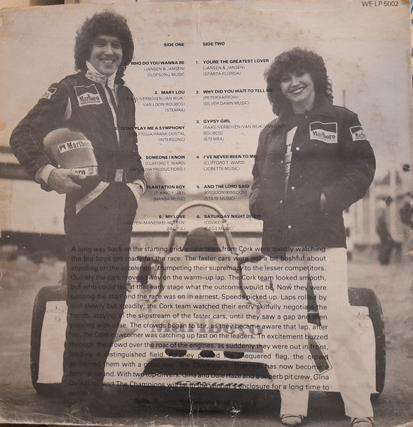 Gina, Dale Haze & The Champions : Champions Again (LP, Album)