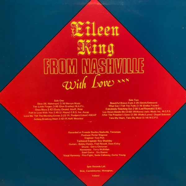 Eileen King : From Nashville With Love (LP, Album)