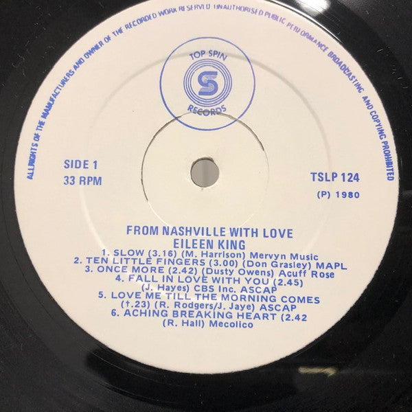 Eileen King : From Nashville With Love (LP, Album)