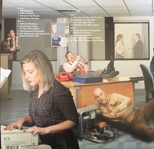 The Divine Comedy : Office Politics (LP, Whi + LP, Blu + Album, Ltd)