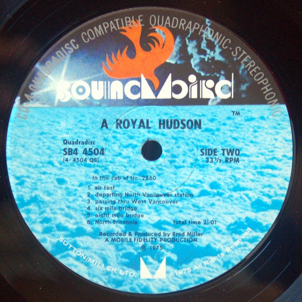 No Artist : A Royal Hudson (LP, Album, Quad)