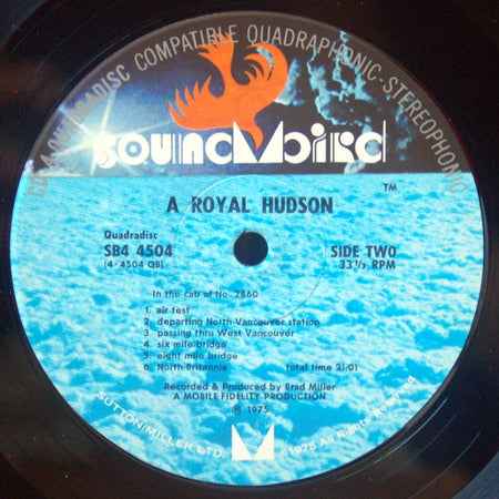 No Artist : A Royal Hudson (LP, Album, Quad)