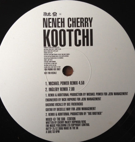 Neneh Cherry : Kootchi (12", Promo)