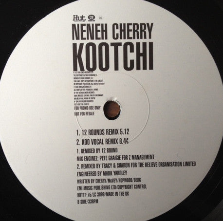 Neneh Cherry : Kootchi (12", Promo)