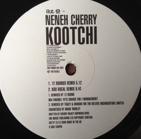 Neneh Cherry : Kootchi (12", Promo)