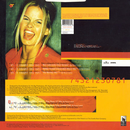 Rebecca De Ruvo : I Caught You Out (12")