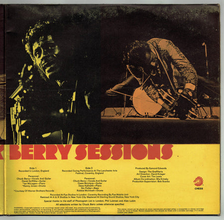 Chuck Berry : The London Chuck Berry Sessions (LP, Album, Gat)