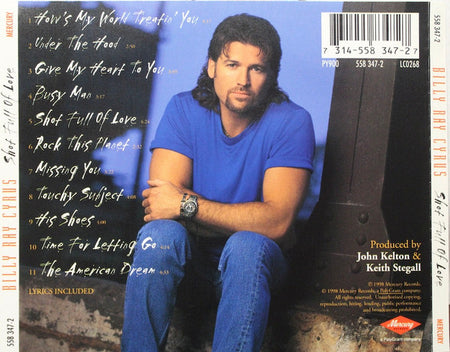 Billy Ray Cyrus : Shot Full Of Love (CD, Album)