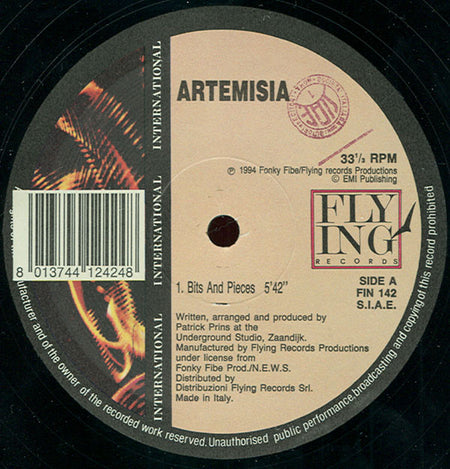 Artemisia* : Bits And Pieces (12")
