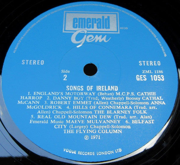 Various : Songs Of Ireland (LP)
