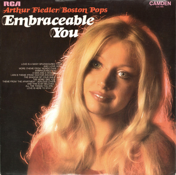 Arthur Fiedler / Boston Pops Orchestra : Embraceable You (LP, Comp)