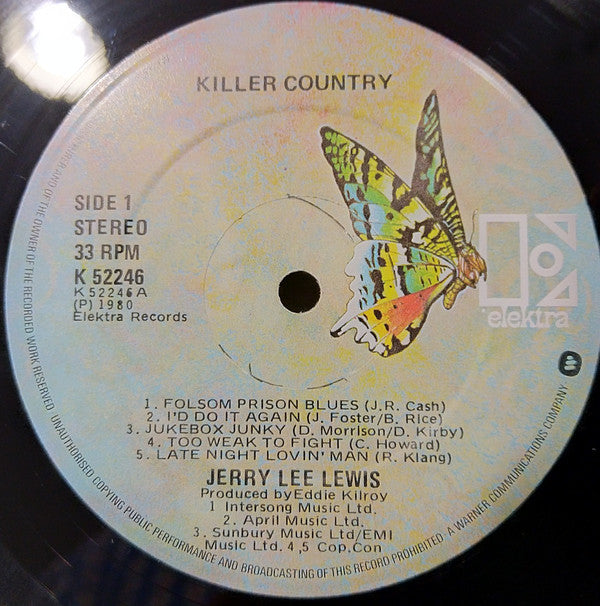 Jerry Lee Lewis : Killer Country (LP, Album)