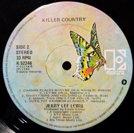 Jerry Lee Lewis : Killer Country (LP, Album)