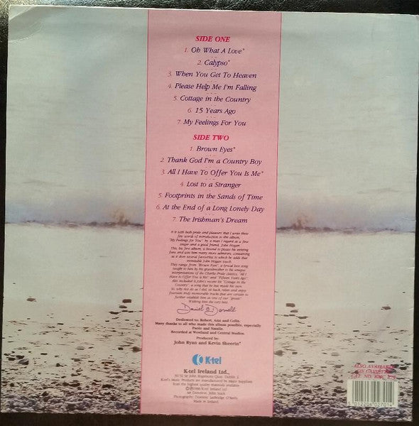 John Hogan (8) : My Feelings For You (LP, Album)