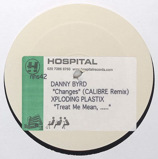 Danny Byrd / Xploding Plastix : Changes / Treat Me Mean, ..... (12", Promo, W/Lbl, Sti)