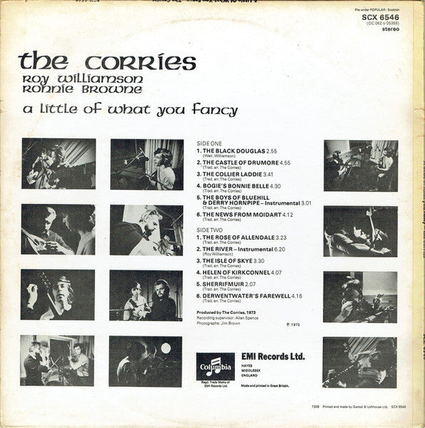 The Corries : A Little Of What You Fancy (LP, Album)