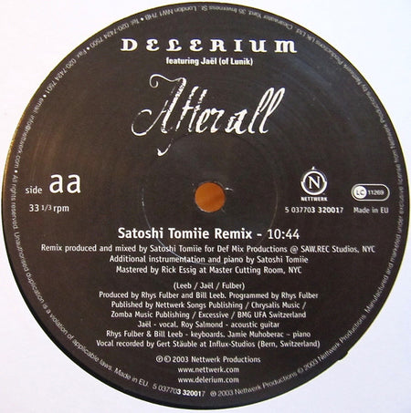 Delerium Featuring Jaël : After All (12")