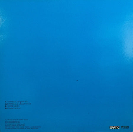 Marco Bailey : Ipanema EP (12", EP)