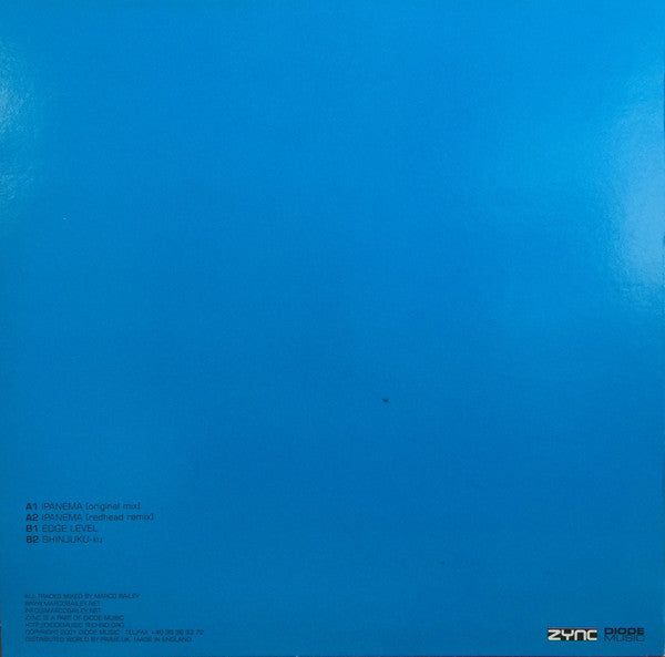 Marco Bailey : Ipanema EP (12", EP)
