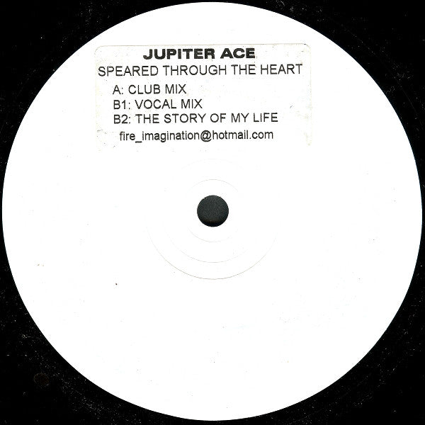 Jupiter Ace : Speared Through The Heart (12", W/Lbl, Sti)