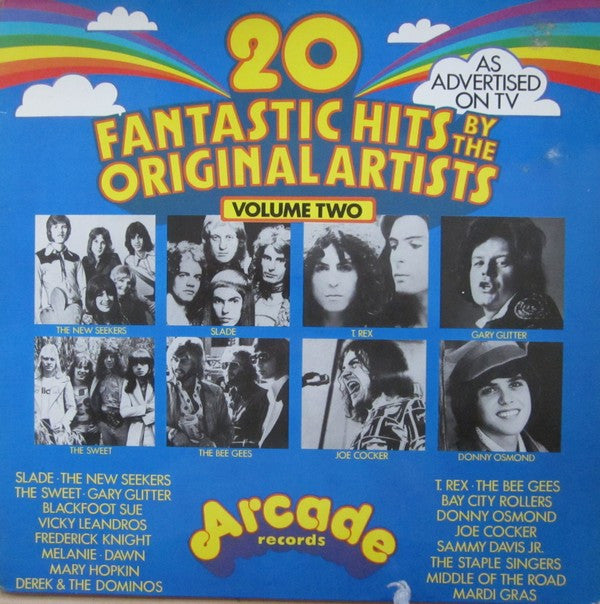 Various : 20 Fantastic Hits By The Original Artists Volume Two (LP, Comp, Mono, Ger)