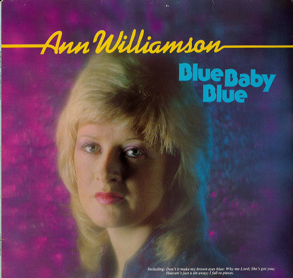 Ann Williamson : Blue Baby Blue (LP, Album)