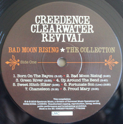 Creedence Clearwater Revival : Bad Moon Rising - The Collection (LP, Comp, RE)