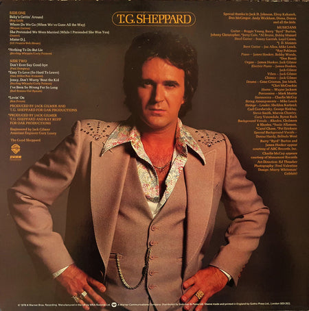 T.G. Sheppard : T.G. (LP)