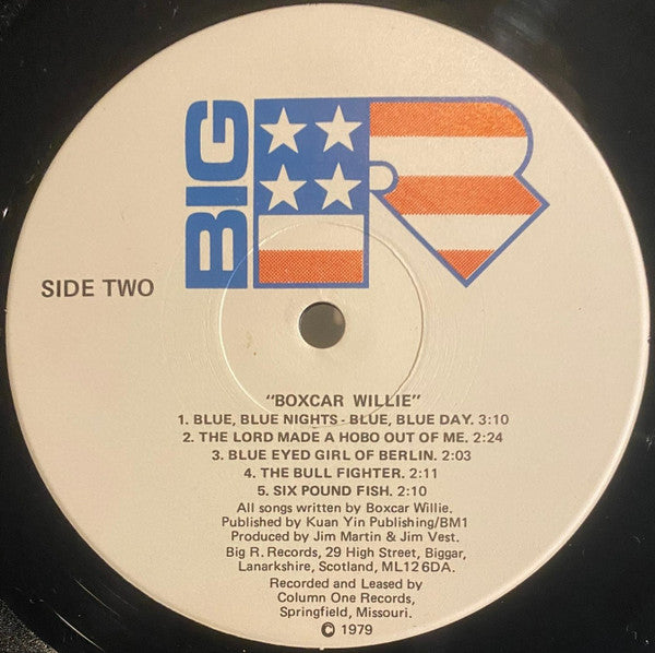 Boxcar Willie : Boxcar Willie (LP, Album)