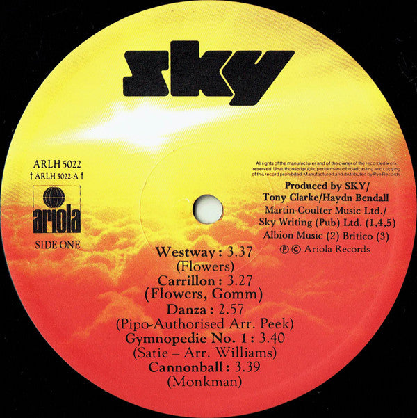 Sky (4) : Sky (LP, Album, MB )