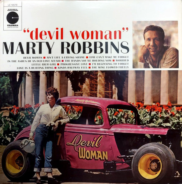 Marty Robbins : Devil Woman (LP, Album, RE)