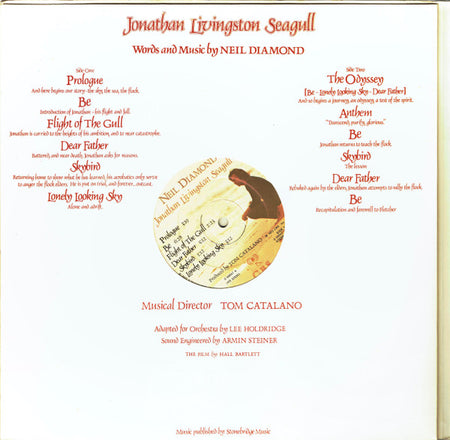 Neil Diamond : Jonathan Livingston Seagull (Original Motion Picture Sound Track) (LP, Album, Gat)