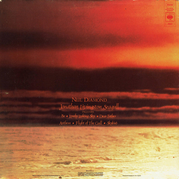 Neil Diamond : Jonathan Livingston Seagull (Original Motion Picture Sound Track) (LP, Album, Gat)