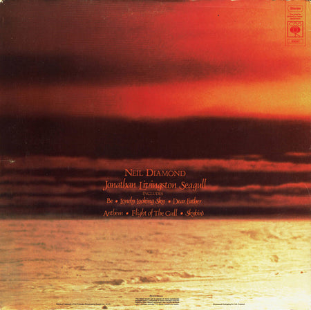 Neil Diamond : Jonathan Livingston Seagull (Original Motion Picture Sound Track) (LP, Album, Gat)