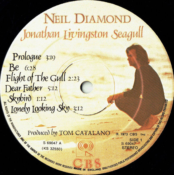 Neil Diamond : Jonathan Livingston Seagull (Original Motion Picture Sound Track) (LP, Album, Gat)