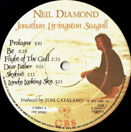Neil Diamond : Jonathan Livingston Seagull (Original Motion Picture Sound Track) (LP, Album, Gat)
