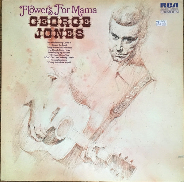George Jones (2) : Flowers For Mama (LP, Comp, RM)
