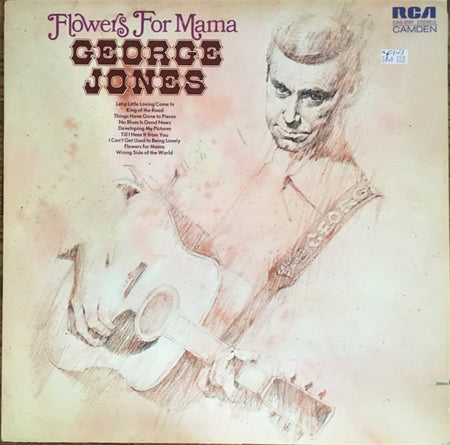 George Jones (2) : Flowers For Mama (LP, Comp, RM)