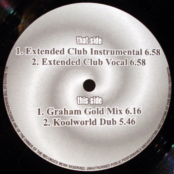 DJ Scott : Heaven (12")