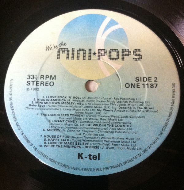 Mini-Pops : We're The Mini★Pops (LP)