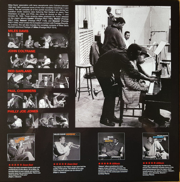 Miles Davis : The Complete Cookin' Sessions (Box, Comp + 4xLP, Album, Ltd)