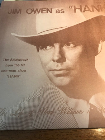 Jim Owen : Jim Owen As "Hank" (LP)
