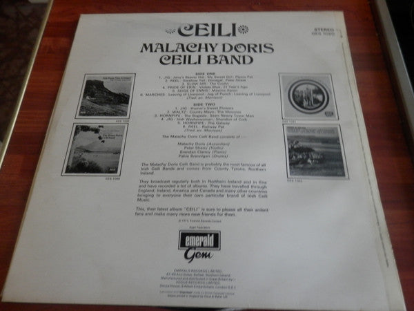 Malachy Doris : Ceili (LP, Album)