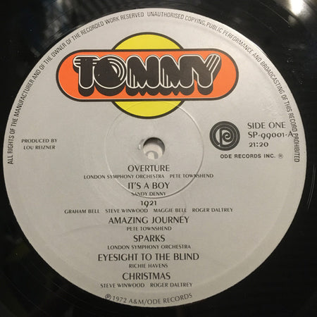 London Symphony Orchestra : Tommy (2xLP, Album)