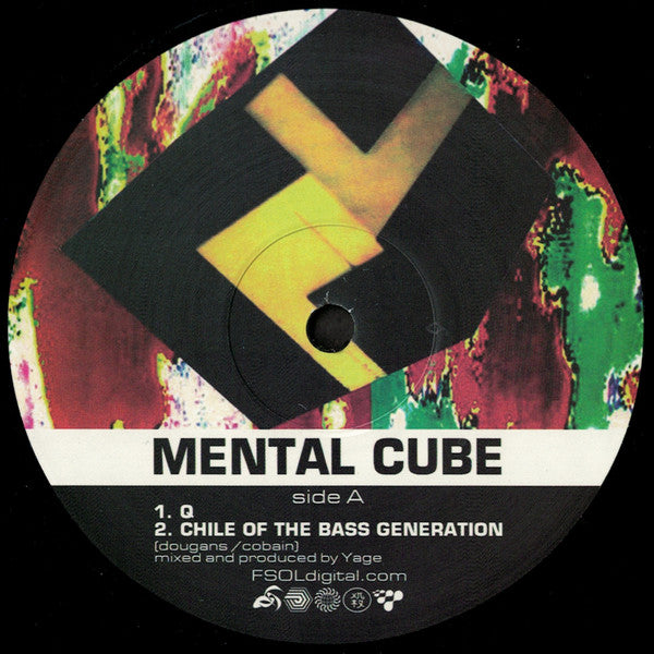 The Future Sound Of London Present Mental Cube : Mental Cube (Original Recordings From 1990) (12", EP, Ltd)