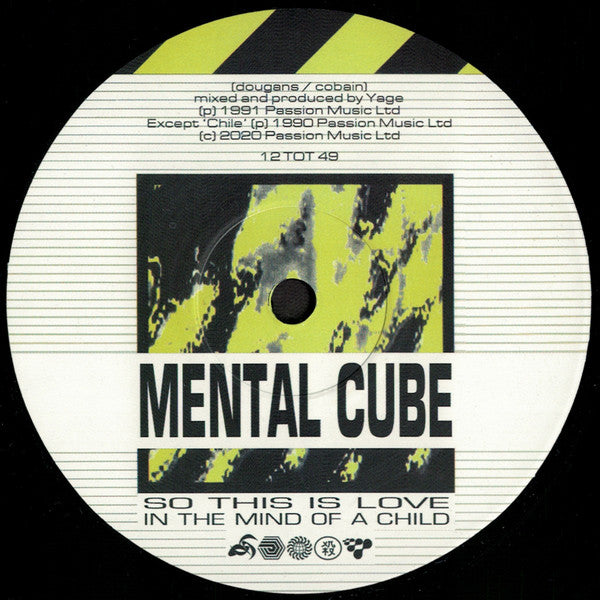 The Future Sound Of London Present Mental Cube : Mental Cube (Original Recordings From 1990) (12", EP, Ltd)