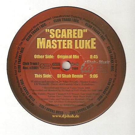 Master Luke : Scared (12")