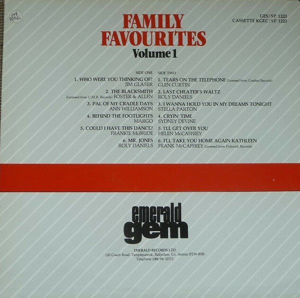 Various : Family Favourites - Volume 1 (LP, Comp)
